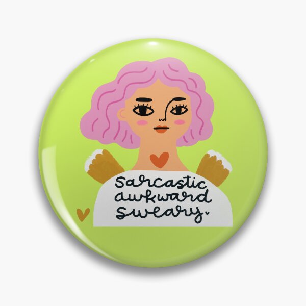 Item preview, Grumpy Angel Sarcastic Awkward Sweary designed and sold by CynthiaFxo.