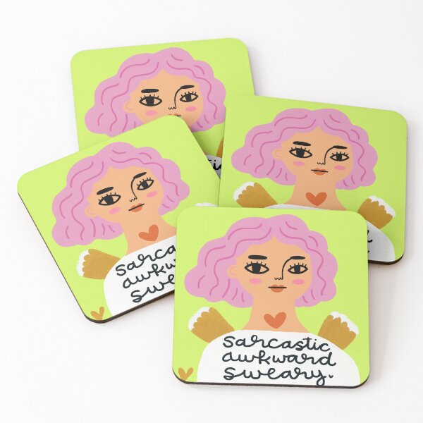 Item preview, Grumpy Angel Sarcastic Awkward Sweary designed and sold by CynthiaFxo.