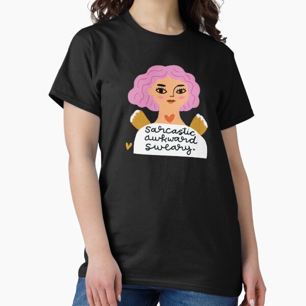 Item preview, Grumpy Angel Sarcastic Awkward Sweary designed and sold by CynthiaFxo.