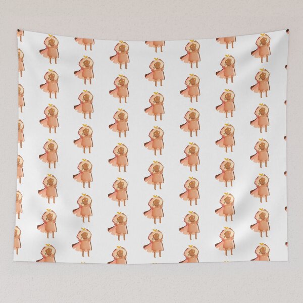 Item preview,  A yellow butterfly rests on a lonely moth's head in daylight prairie (chibi) - Sky Children of the Light (white background)  designed and sold by NailBroken.