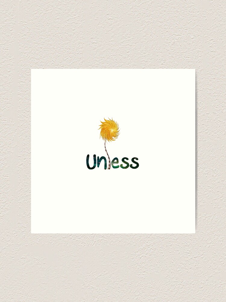 "unless" Art Print for Sale by MarkoDecker | Redbubble
