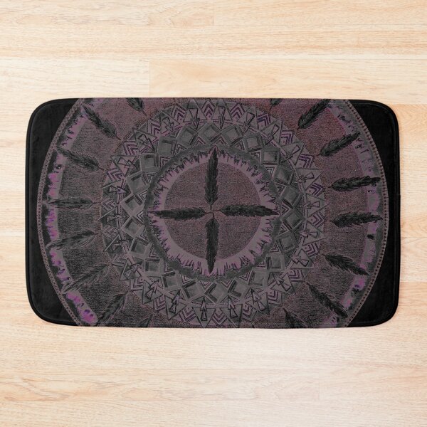 Item preview, Cuatro Vientos Rojo (Original Mandala Design) designed and sold by blueflamearray.