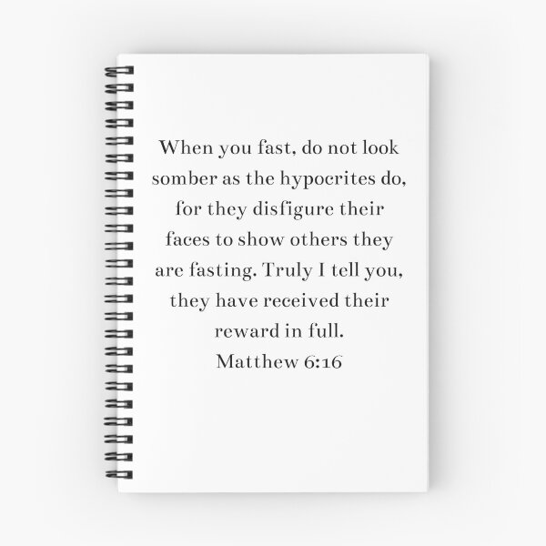 Item preview, True Fasting: Humility and Private Devotion-Matthew 6:16 designed and sold by atlas62.