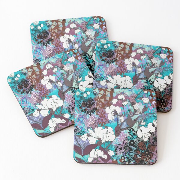 Item preview, Inlaid With Honey Dew Turquoise Purple designed and sold by StoryPieces.