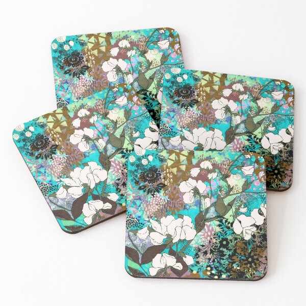 Item preview, Inlaid With Honey Dew Turquoise Green designed and sold by StoryPieces.