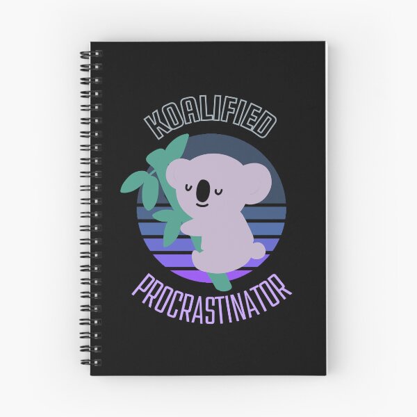 Item preview, Koalified Procrastinator designed and sold by Malina3.