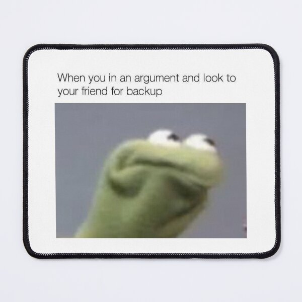 Item preview, When you look at you friend for backup meme designed and sold by Thehuskysshop.