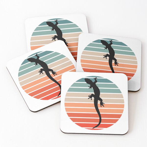 Item preview, Gecko Silhouette Sunset designed and sold by glc1985.