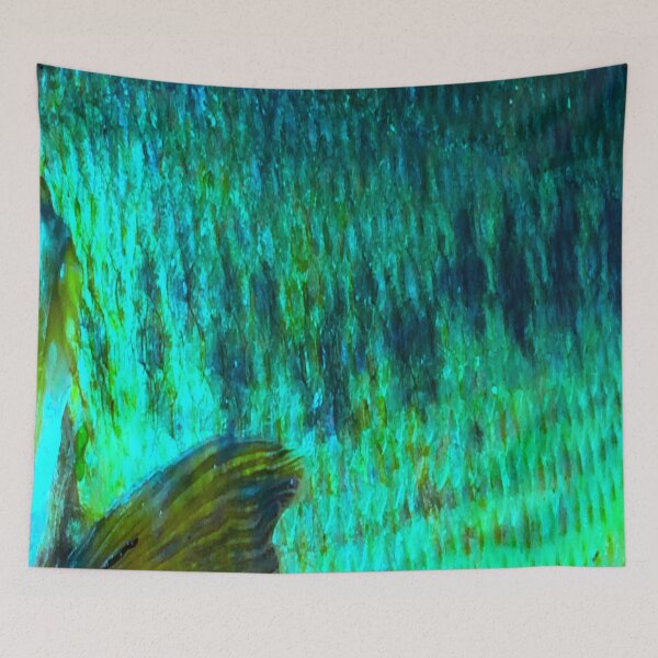 Item preview, Blue Largemouth Bass Skin Pattern designed and sold by CJRPics.