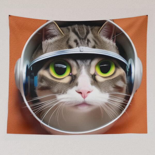 Item preview, Cosmic Kitty designed and sold by artmangos.