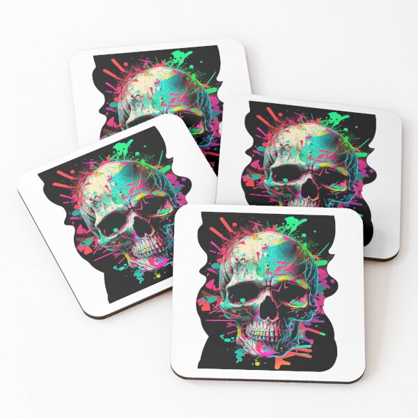 Item preview, Colorful Skull designed and sold by mrchavish.