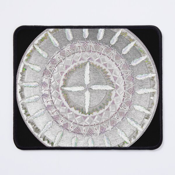 Item preview, Cuatro Vientos Blanka (Original Mandala Design) designed and sold by blueflamearray.