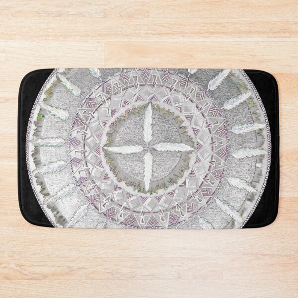 Item preview, Cuatro Vientos Blanka (Original Mandala Design) designed and sold by blueflamearray.