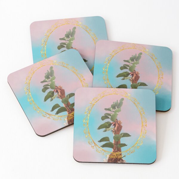 Item preview, Henna Hands In the Sky Holding Plants designed and sold by Hints-of-Home.