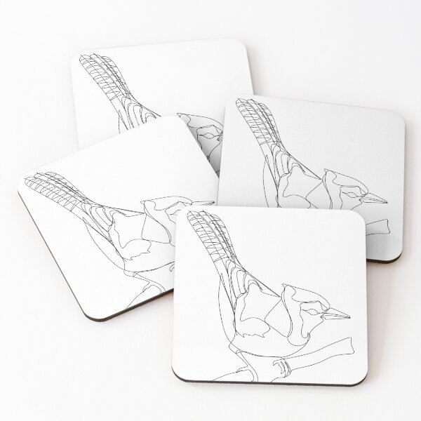 Item preview, Blue Jay: A One Line Art Tribute to the Graceful Bird designed and sold by OneLinePrints.