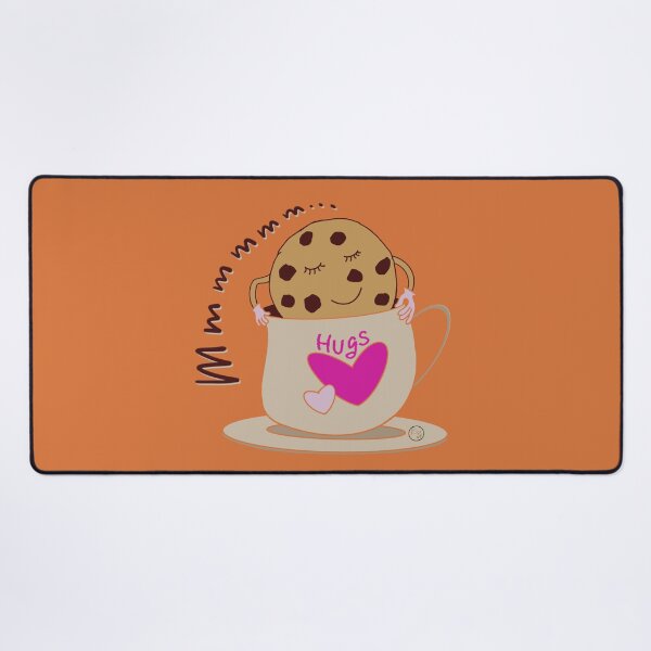 Item preview, Chocolate chip cookie hugs in orange designed and sold by khadijlloyd.