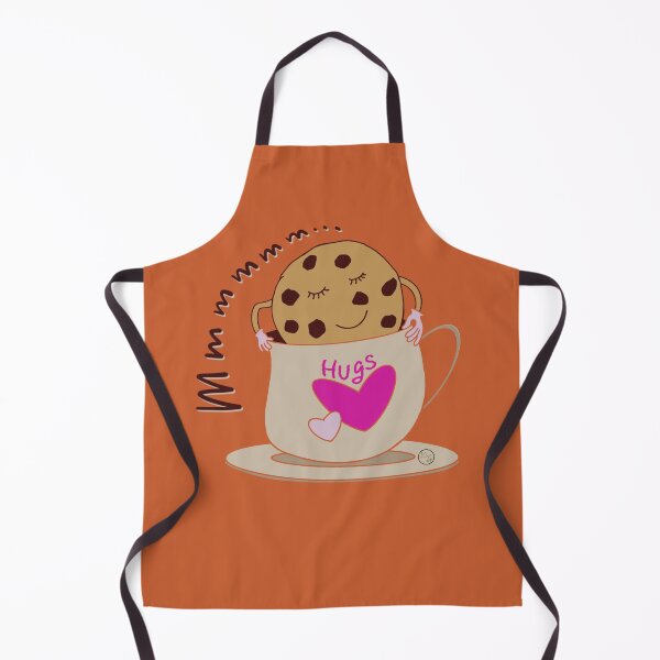 Item preview, Chocolate chip cookie hugs in orange designed and sold by khadijlloyd.