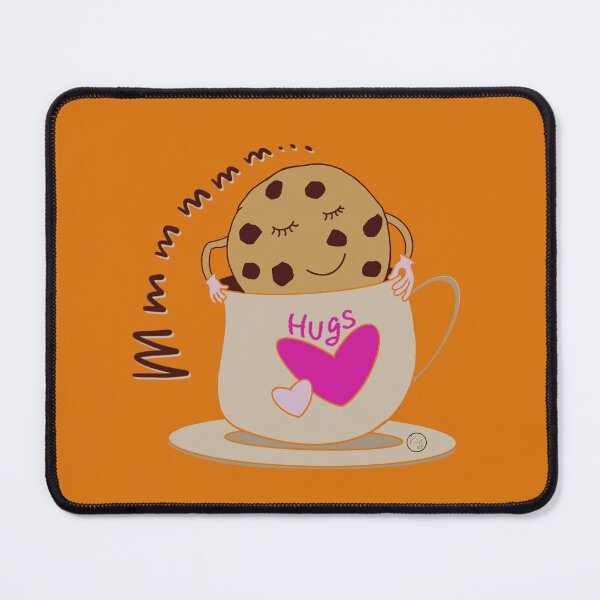 Item preview, Chocolate chip cookie hugs in orange designed and sold by khadijlloyd.