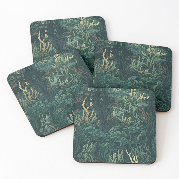Item preview, Kelps Forest Pattern designed and sold by RooArtistry.