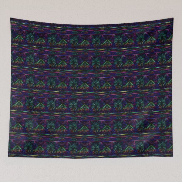 Item preview, Ultimate Lofi Synthwave EDM Rave Vibrant Festival Pattern designed and sold by PaintLabs.