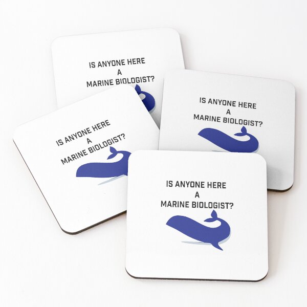 Item preview, IS ANYONE HERE A MARINE BIOLOGIST? designed and sold by Sevenpoint5.