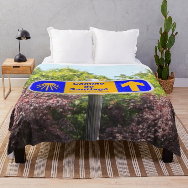 Item preview, El Camino sign in Santiago, Spain designed and sold by FranWest.