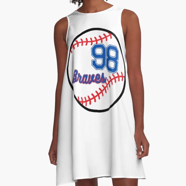 Women's Braves Dress - White