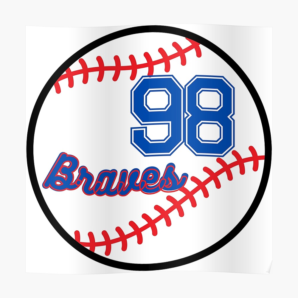 Atlanta Braves retro vintage - Atlanta Braves - Sticker