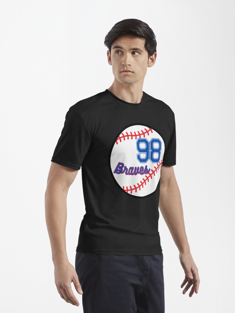 98 Braves Active T-Shirt for Sale by Grayce King