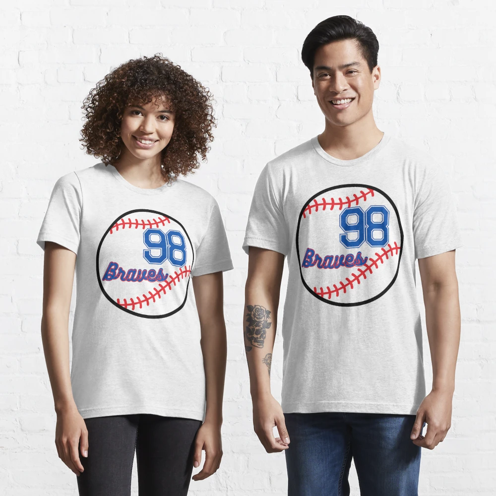 98 Braves Song 2 Sides Shirt, If We Were A Team Love Was A Game