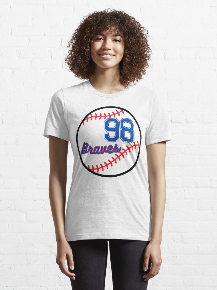 98 Braves Active T-Shirt for Sale by Grayce King