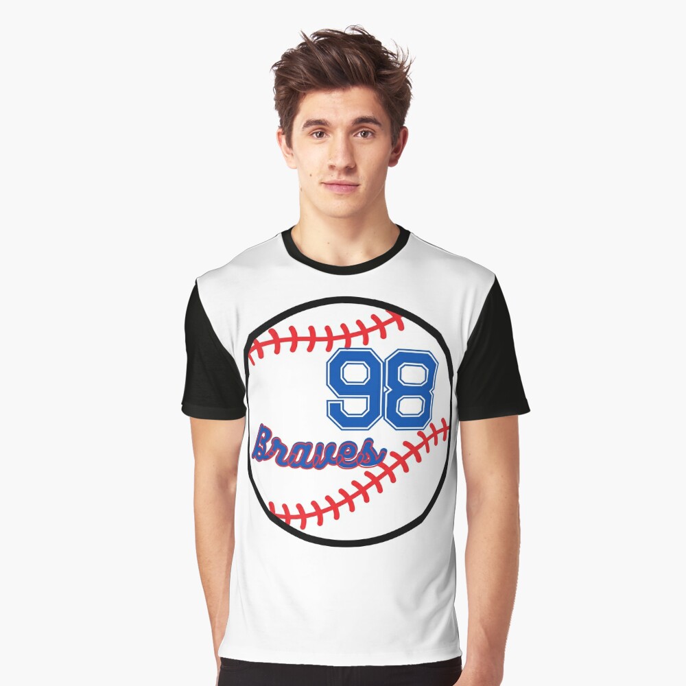 98 Braves Active T-Shirt for Sale by Grayce King