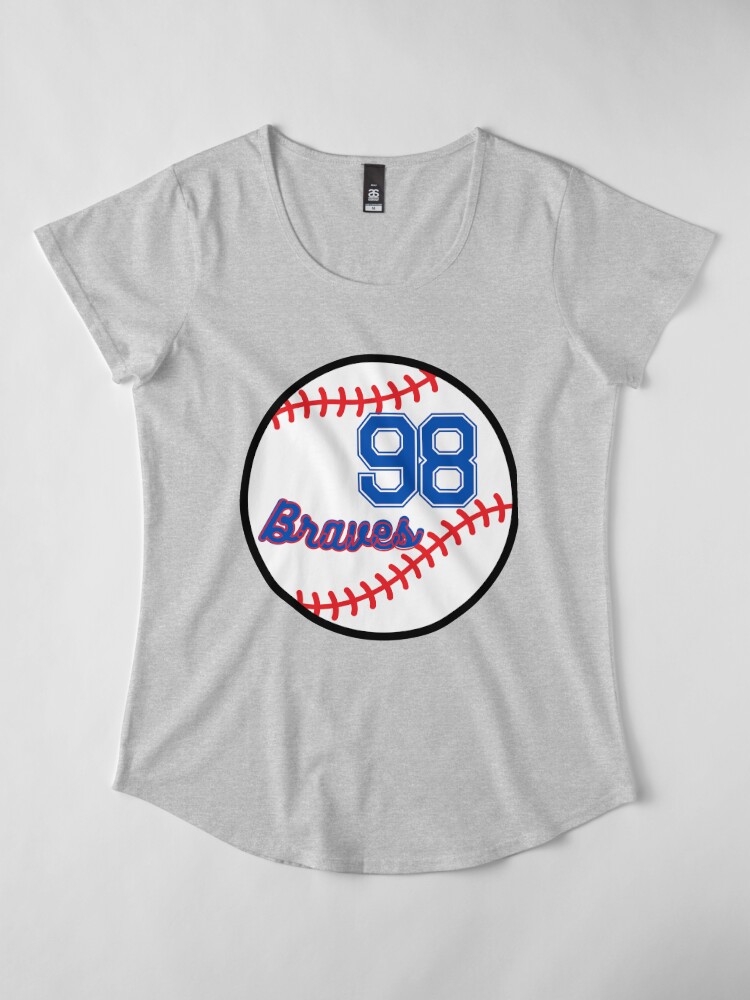 98 Braves Jersey Style Tshirt – Afton Avenue Apparel