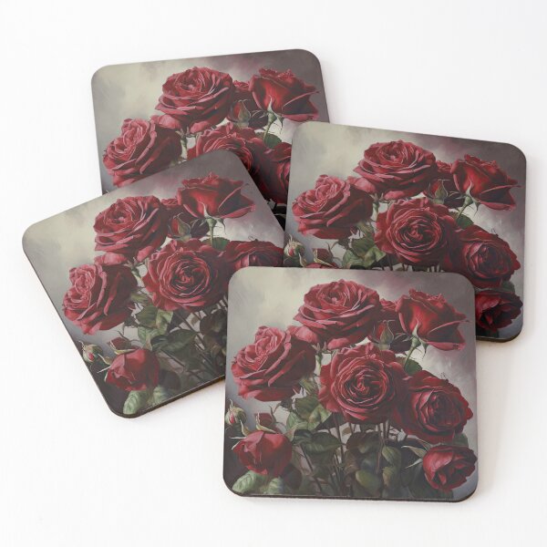 Item preview, Deep Red Roses  designed and sold by Vanover Designs.