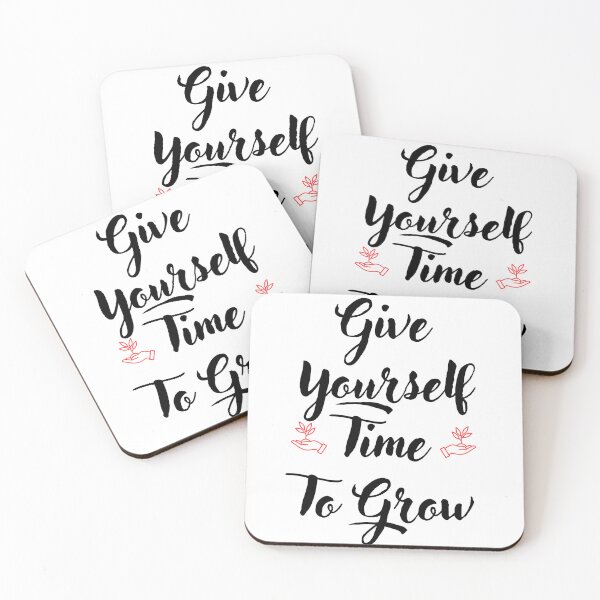 Item preview,  Give Yourself Time To Grow Inspirational Motivational Growth designed and sold by Style2Vie.