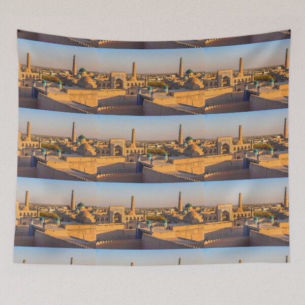Item preview, Uzbekistan. Khiva. Itchan Kala - Old City. Sunset. designed and sold by vadim19.