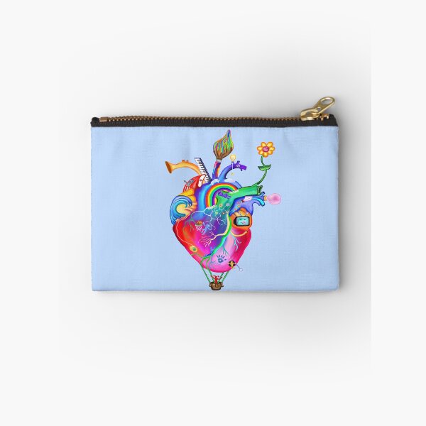 Item preview, Colorful Whimsical Childhood Heart designed and sold by Deborah Camp.