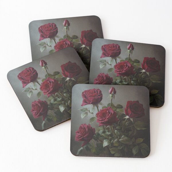 Item preview, Deep Red Roses  designed and sold by Vanover Designs.