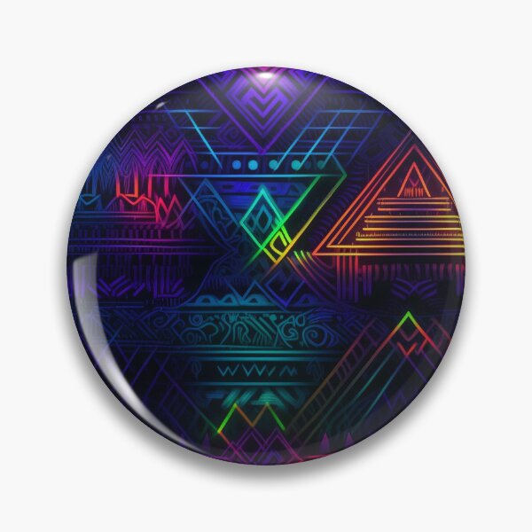 Item preview, Ultimate Lofi Synthwave EDM Rave Vibrant Festival Pattern designed and sold by PaintLabs.