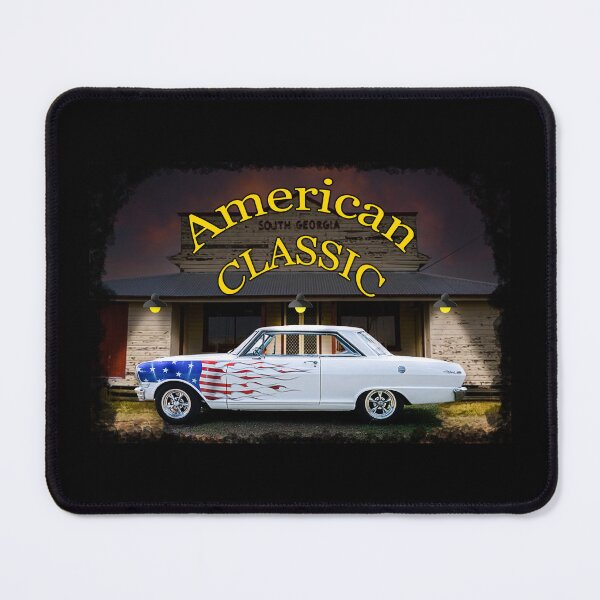 Item preview, American Classic Nova Sedan with American Flag designed and sold by Michael van der Hoorn.