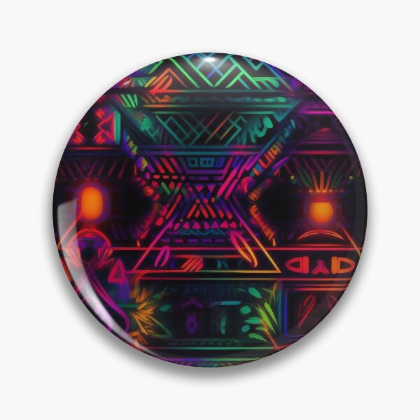 Item preview, Ultimate Lofi Synthwave EDM Rave Vibrant Festival Pattern designed and sold by PaintLabs.