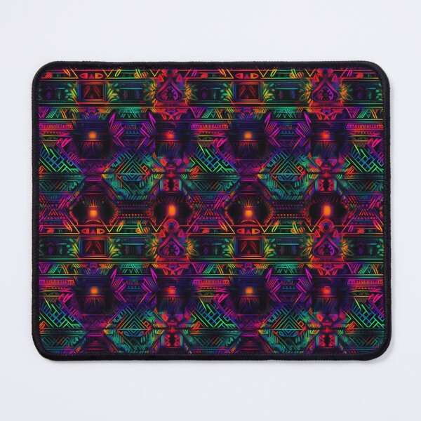 Item preview, Ultimate Lofi Synthwave EDM Rave Vibrant Festival Pattern designed and sold by PaintLabs.