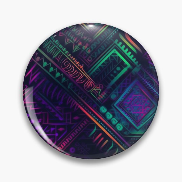 Item preview, Ultimate Lofi Synthwave EDM Rave Vibrant Festival Pattern designed and sold by PaintLabs.
