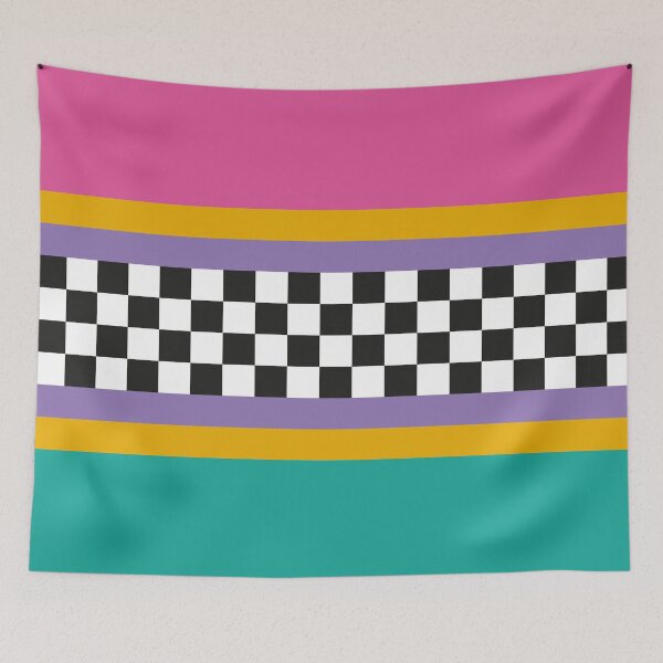 Item preview, Memphis Pattern 43 - Retro 80s 90s / Checkered Grid designed and sold by GraphicWave.