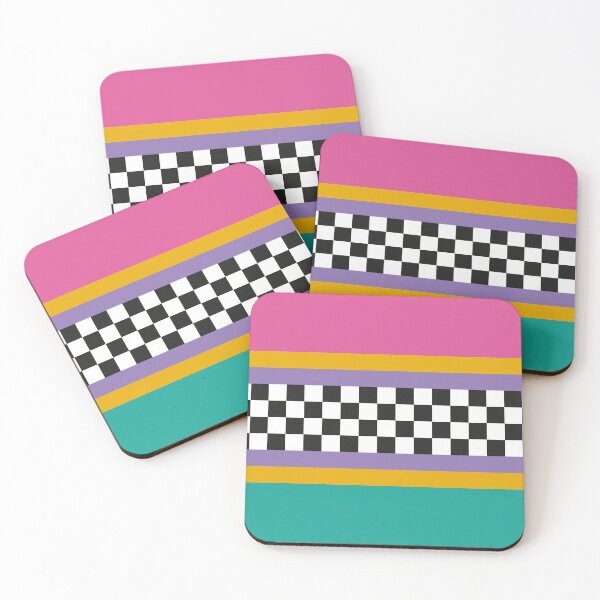Item preview, Memphis Pattern 43 - Retro 80s 90s / Checkered Grid designed and sold by GraphicWave.