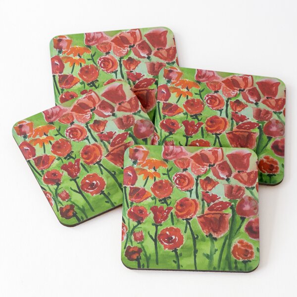 Item preview, Rose field designed and sold by FunArt4All.