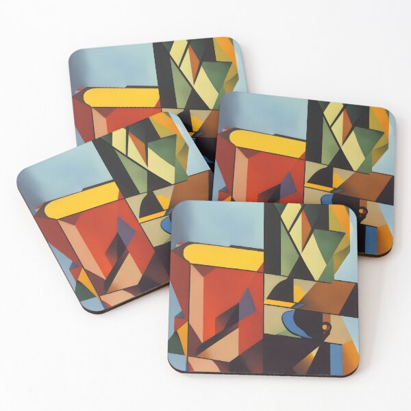 Item preview, Cubist Abstract designed and sold by The Bubble 1307.