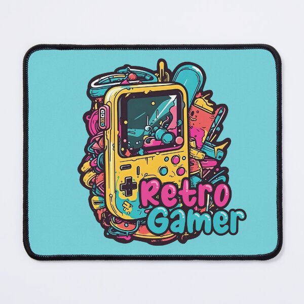 Item preview, Retro Gamer Handheld Console Design designed and sold by bagstudio.