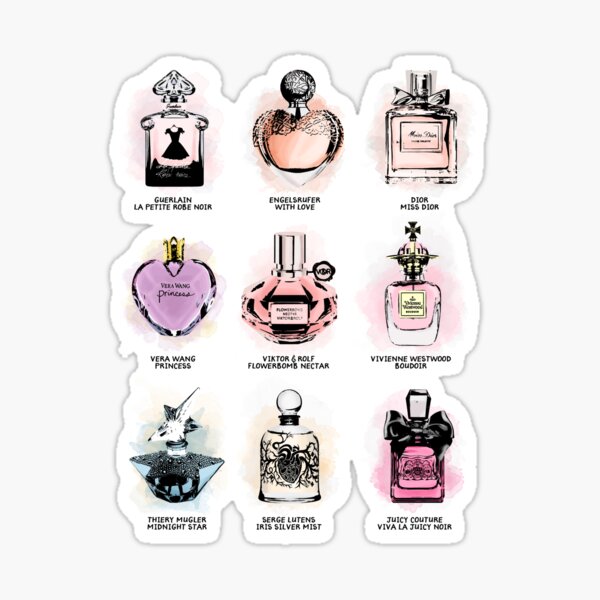 Sticker La Petite Robe Noire Guerlain - Magic Stickers