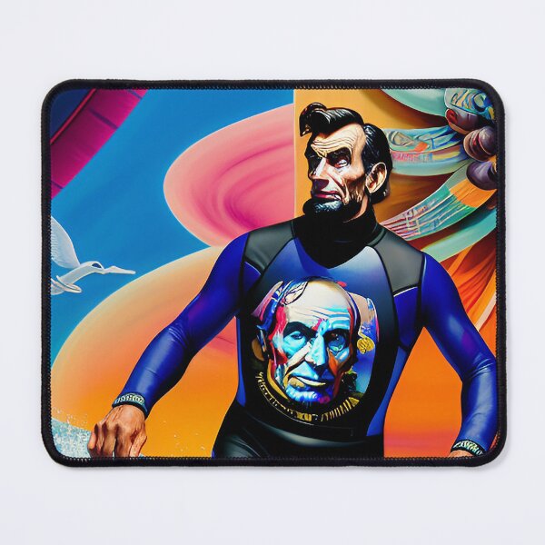 Item preview, Honest Abe hits the Waves designed and sold by positiveimages.